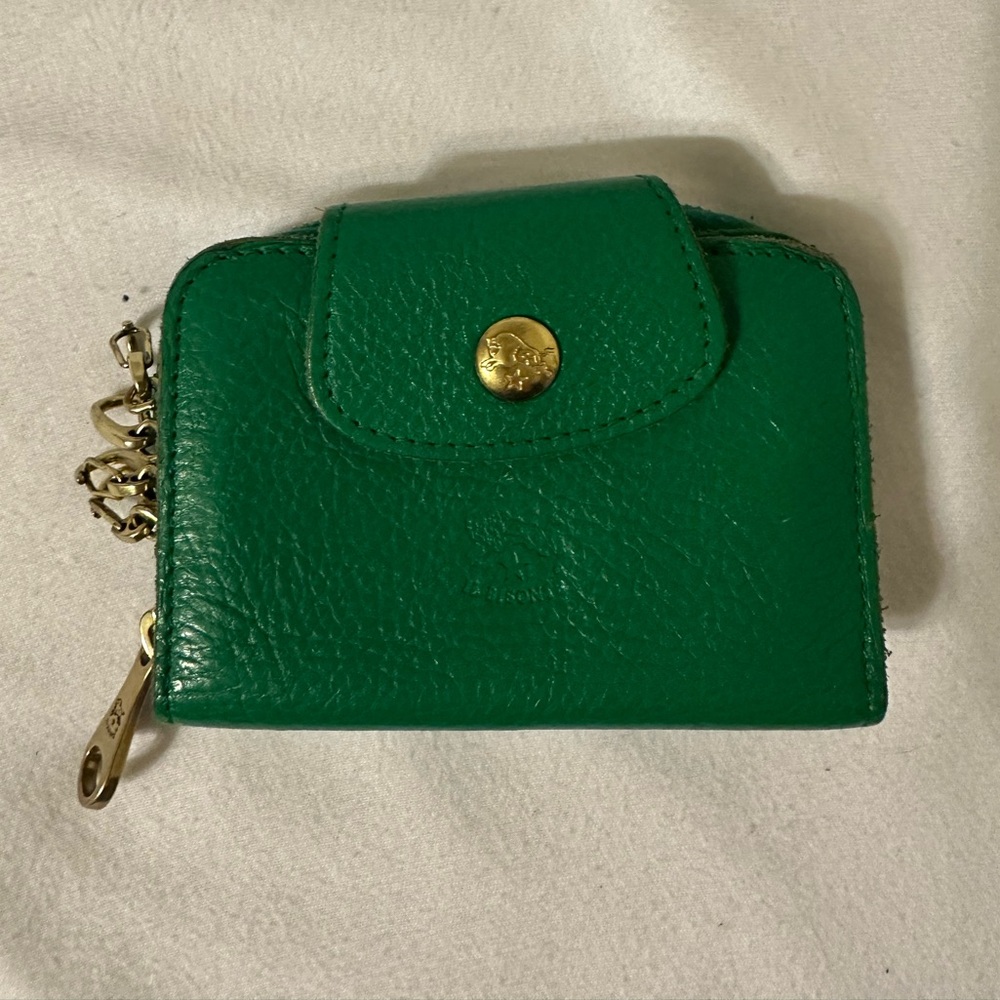 Il Bisonte Women’s Green Wallet
